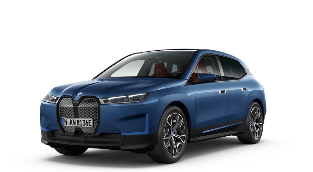 BMW iX SUV Elektroauto Schweiz